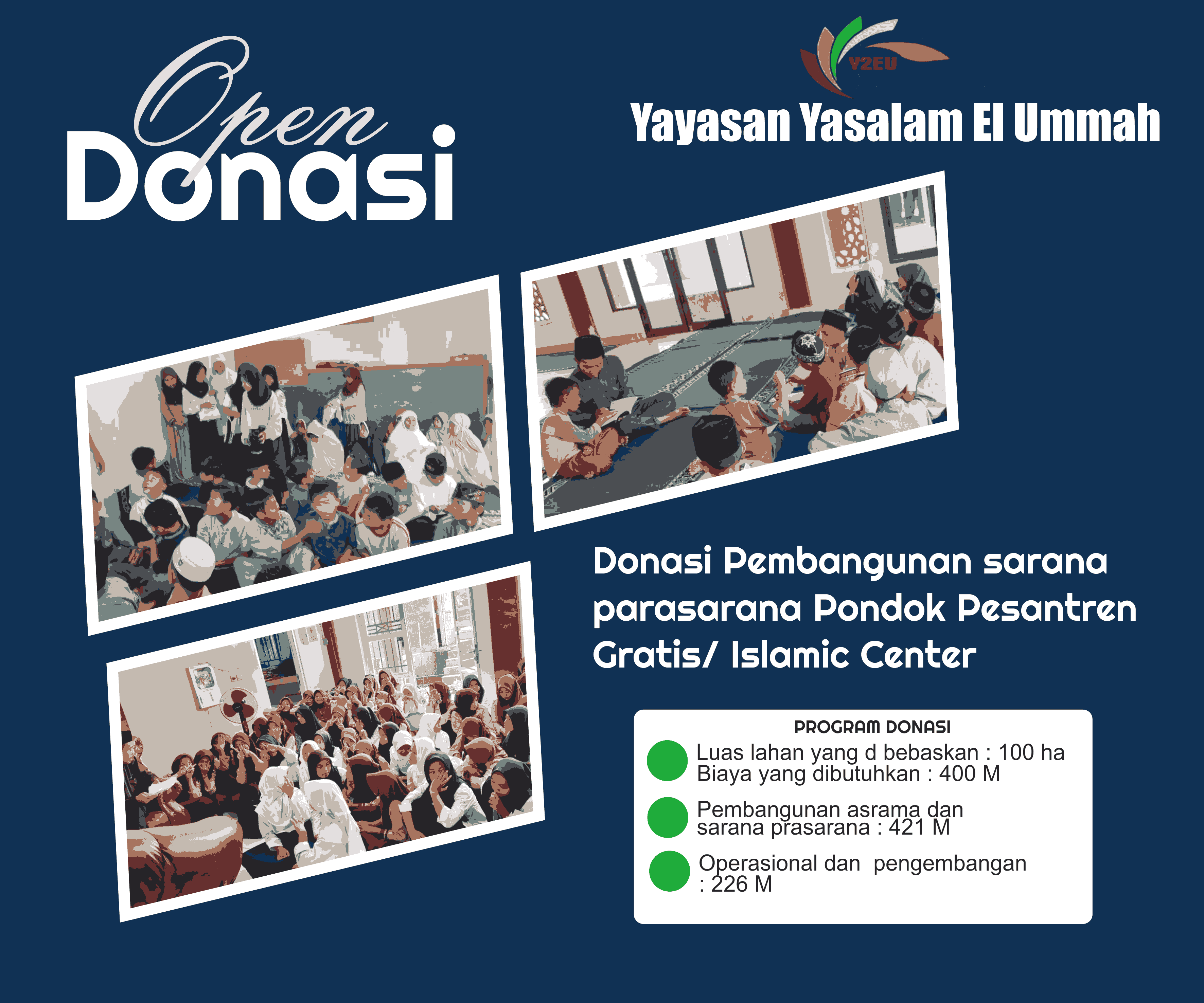 Donasi Yayasan Pendiddikan Islamic